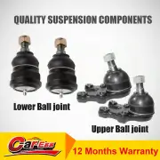 4 Lower + Upper Ball Joints for Mitsubishi TRITON 4WD ML 07/2006-05/2009