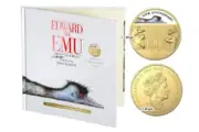 Australia: 2023 20c GOLD Gilt & 35th Anniv of Edward the Emu Book