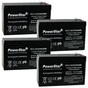 Rechargeable 12V 7AH Sealed Lead Acid (SLA) Multi-Purpose Battery 4 PACK Bundle