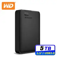 在飛比找PChome24h購物優惠-WD Elements 5TB 2.5吋行動硬碟(WDBU6