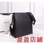 盈盈二手//GUCCI郵差包信使包單肩斜背包真皮柔軟男包商務休閒男背包背斜背肩背包尺寸 25X27X6CM