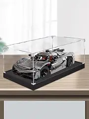 Display Case Acrylic Case for Lego Lego Koenigsegg Jesko Absolut Grey Hypercar 42173