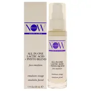 NOW Beauty All in one Lactic Acid Plus Phyto Blend Treatment For Unisex 1 oz Treatment