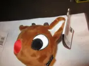 Bark Box Super Chewer Reindeer Games Rudolph 2 Layers Of Play Toy MEDIUM Dogs