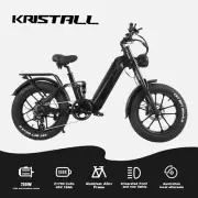 2025 KRISTALL V20 20" FAT TYRE ELETRIC BIKE E-BIKE 48V 18AH HYDRAULIC BRAKE 70KM