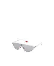 Moncler Eyewear Shield Frame Sunglasses One size white