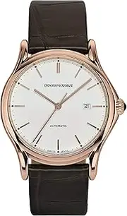 [Emporio Armani] Swiss Made ARS3012 Men's Automatic Watch, Brown, Braun