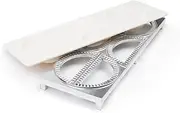 Fox Run 56774 Pierogi Maker, Aluminum, 6-Cup