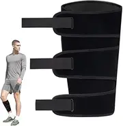 Calf Compression Sleeve Men,Calf Brace Leg Sleeve Calf Sleeve | Leg Compression Sleeve with Buckles, Compression Wrap Adjustable Elastic Band for Men Women