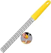 Lemon Zester & Cheese Grater & Vegetable Grater — Cheese Lemon, Garlic, Nutmeg, Chocolate, Fruits, Vegetables, Ginger Grater - Cheese Shredder & Stainless Steel Grater