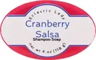 Cranberry Salsa Shampoo Soap Bar By Eclectic Lady, 4 oz Bar