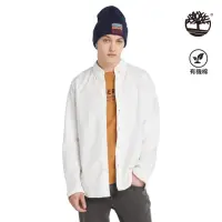 在飛比找momo購物網優惠-【Timberland】男款白色長袖襯衫外套(A2AHZA9