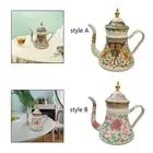 Enamel Tea Kettle Drinkware Reusable Teapot for Restaurant Household Kitchen
