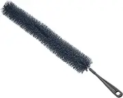 PRICE BEATER, 78CM Radiator Cleaner Brush. Flexible Long Bristle Brush Duster with Handle, Multipurpose Cleaning Brush for Radiator & Dryer Lint & Washing Machine (BLACK)