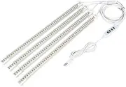 Byttlerom LED Plant Grow Light Strips, Full Spectrum Grow Lights for Indoor Plants with Auto On/Off 3/9/12H, 192 LEDs
