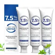 Nano Hydroxyapatite Toothpaste 7.5, 7.5% nHAP Hydroxyapatite Toothpaste White...