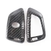 Real Carbon Fiber Smart Key Fob Case Shell Cover For Toyota Supra 2019-22