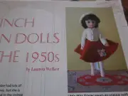 4pg 1950's Eight Inch Fashion Doll History ARticle / Welker