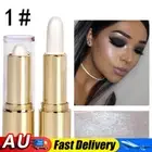 Glitter Makeup Highlighter Stick Face Contour Brightener Shimmer Bronzer(01 HOT