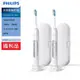 【箱損福利品】【PHILIPS 飛利浦】 Sonicare ExpertResults 7000 智能音波牙刷兩入組 HX7533