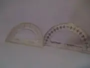 C-195 Vintage Drafting Triangles, circles, curves, and Angles Templates 8 pieces