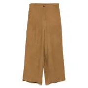 [Colour 5 Power] Colour 5 Power Cropped Trousers L BROWN