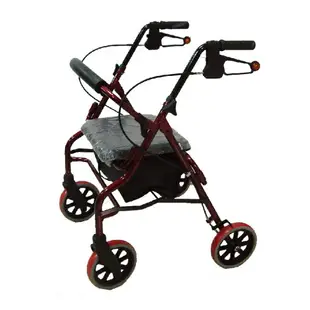 NOVA 光星 鋁合金助行車 V4206 台灣製 助行器 四輪帶座助行器 帶輪型助步車 助行椅 復健車