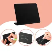 12 Pieces Chalkboard Signs Table Sign Chalkboard L Shaped Chalk Board Wordpad