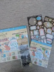 Graphic 45 COME AWAY WITH ME Paper Pack PLUS Bonus Items