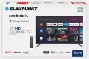 BLAUPUNKT 32" HD ANDROID SMART TV - WIFI GOOGLE ASSISTANT YOUTUBE CHROMECAST