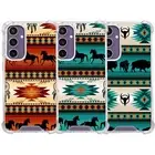 For Samsung Galaxy S20/S21/S22/S23/S24 Ultra Western Clear Bumper Case