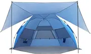 Komodo Beach Tent with 360° Removable Canopy - KDCANABEATA