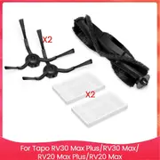 Replacement Kit for Tapo RV30 Max Plus, RV30 Max, RV20 Max Plus, RV20 Max Robot Vacuum Cleaner As Shown