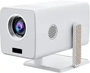 HM103-A Projector White 4K Dual-Band WiFi5 300 ANSI T950S Bluetooth 5.2 1080P Projector Home Theaters.(AU Plug)