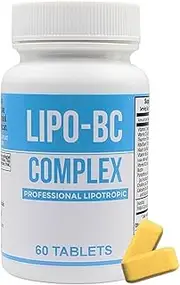 Lipo B-Complex Lipo BC (60 Tablets) by Legere Pharmaceuticals for ES Global.