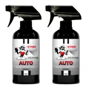 The Stink Solution Auto Odor Eliminating Spray Midnight Scent - 2 16 oz Bottles