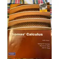 在飛比找蝦皮購物優惠-thomas calculus 大學微積分 原文書