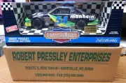 ERTL AMERICAN MUSCLE ROBERT PRESSLEY MANHEIM AUCTIONS DIE CAST CAR NIB 1/18 LQQK