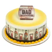 Barrel Dad Cake Layon (2 Pieces) Special Dad, Father day Cake Decor