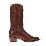 Stetson Nora Embroidered Snip Toe Cowboy Womens Brown Casual Boots 12-021-6211-