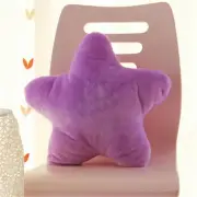 Exquisite Workmanship Pillow Soft Comfortable Cushion Furry Star with Vibrant