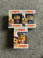 Funko Pop Ad Icons McDonald’s Lot Of 3 - Mayor McCheese, Office Mac & Birdie