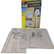 Simplicity 9566 Sewing Patterns For Dummies Window Treatments Curtain Drapes D50