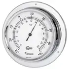 Barigo Thermometer Chrome Tempo 110mm x 32mm 883cr Celsius Fahrenheit