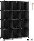 Cube Storage 12-Cube Bookshelf Closet Organizer Storage Shelves Shelf Cubes Orga