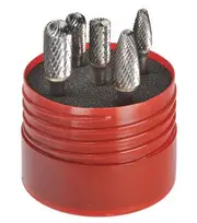 Bordo 6400-S5 - Burr Set - Carbide 5 Piece