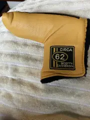 SCOTTY CAMERON CIRCA 62 BLADE PUTTER HEADCOVER YELLOW W/ Pivot Tool