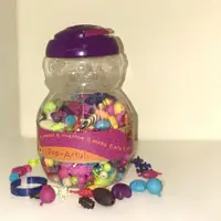 在飛比找蝦皮購物優惠-紫貝殼 美國B.Toys 感統玩具 POP Arty 波普珠