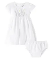 [Il Gufo] Il Gufo Baby linen dress M 6 white