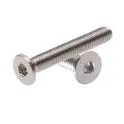 M3X20mm Hex Countersunk Screws Bolts Machine Socket Flat Head Cap 304 Stainless Steel Fully Threaded Metric Assortment Industry Furniture SUS